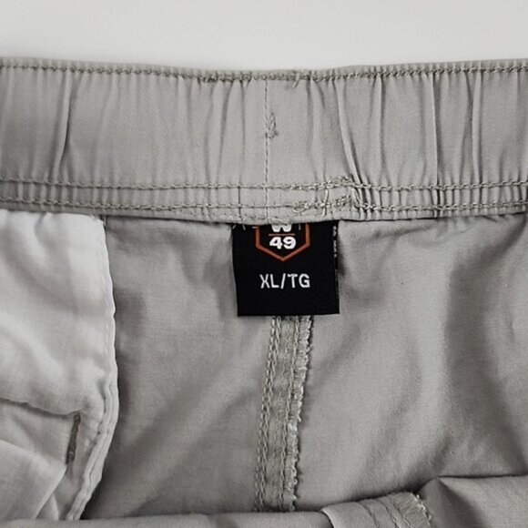 NWT West 49 Men's Mid Length Above Knee Cotton Stretch Shorts Grey Size XL - Picture 7 of 14